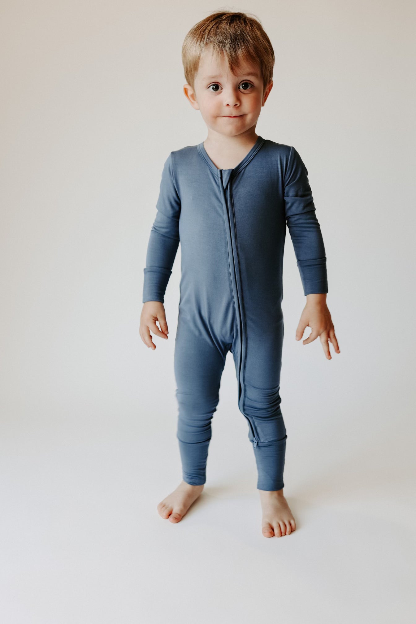 Blue Zipper Pajama