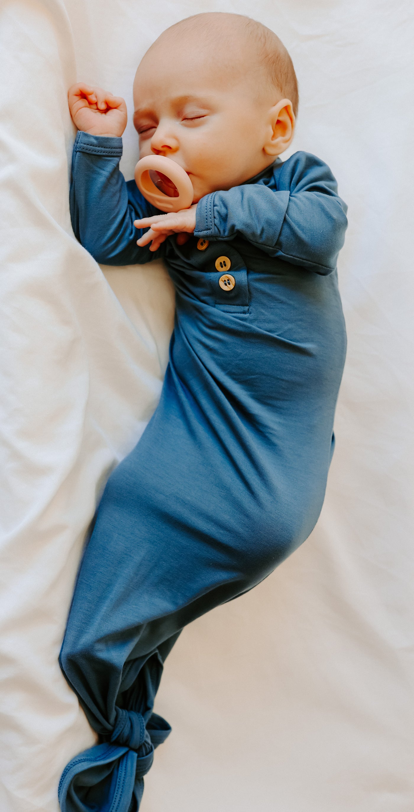 Blue Knotted Gown Bundle