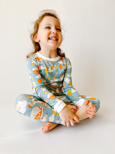 Pup Pup and Away Two Piece Pajama