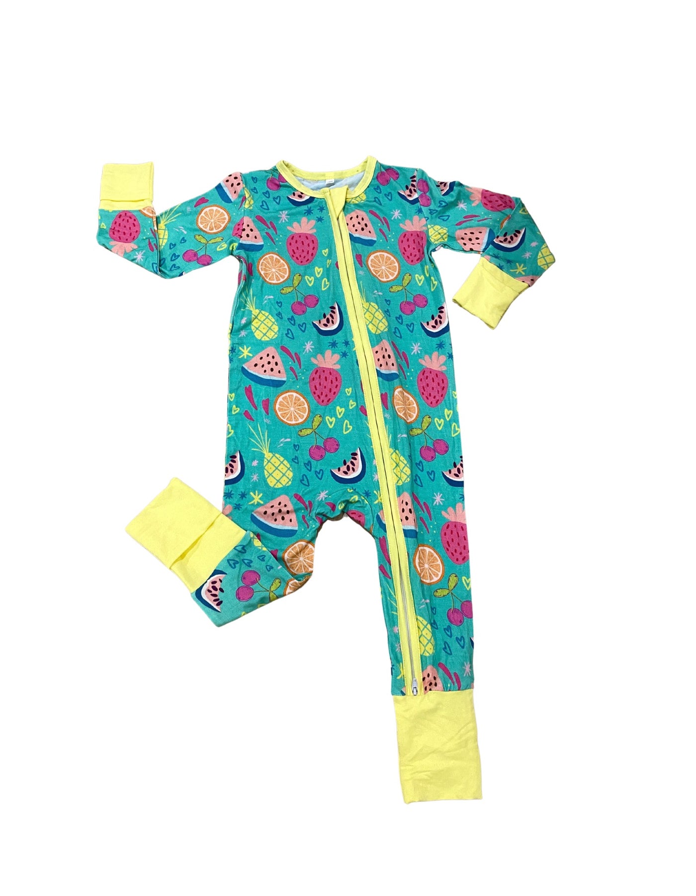 Tutti Frutti Zipper Pajama