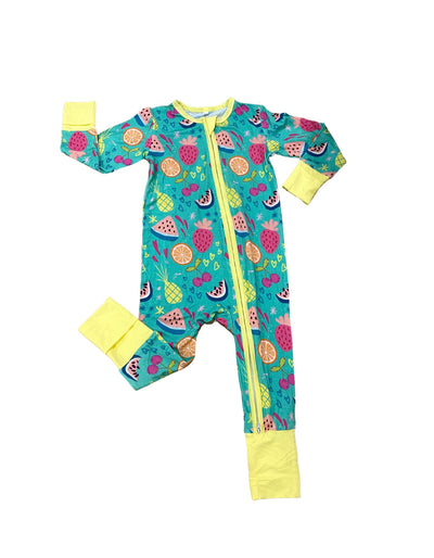 Tutti Frutti Zipper Pajama