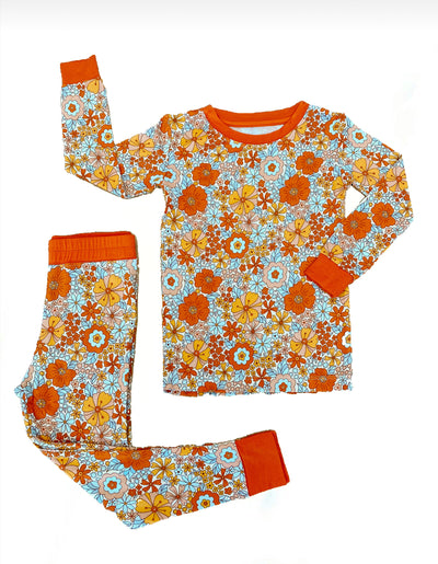 Flower Power Two Piece Pajama