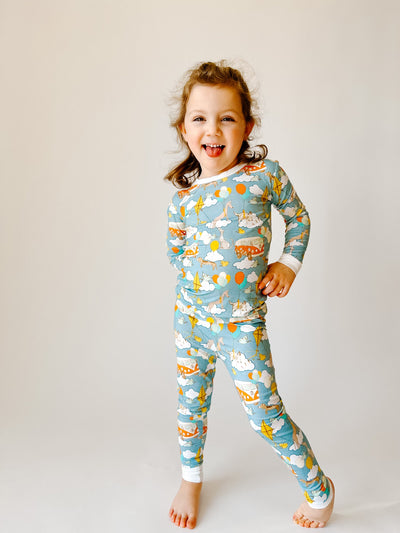 Pup Pup and Away Two Piece Pajama